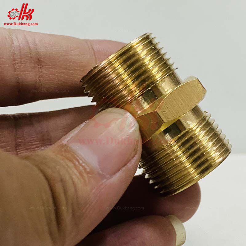 Kép đồng ren ngoài 22mm - Nối thau ren ngoài 22