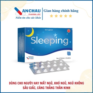 Viên uống hỗ trợ giấc ngủ Sleeping từ thảo dược giúp ngủ ngon, ngủ sâu giấc