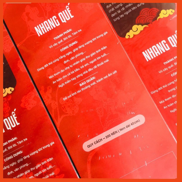 Nhang Quế An An - Nhang sạch thảo mộc tự nhiên 100% làm từ vỏ cây quế