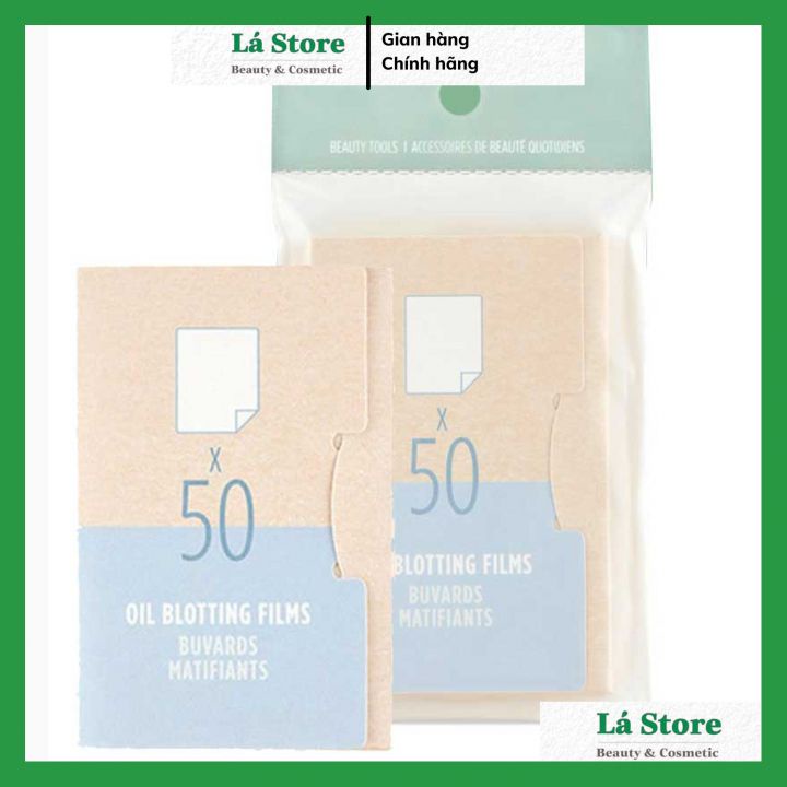 Giấy Thấm Dầu The Face Shop Daily Beauty Tools Oil Blotting Films (50 miếng)