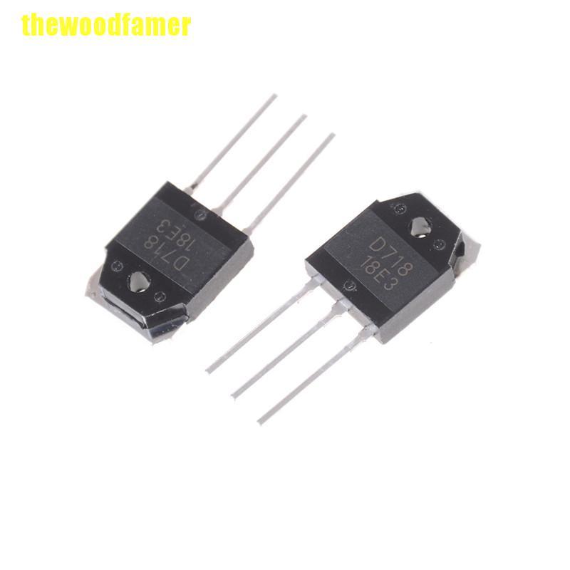 1 Cặp (2 Cái) Bán Dẫn Chính Hãng 2sb688 & 2sd718 Ktc Transistor B688 & D718