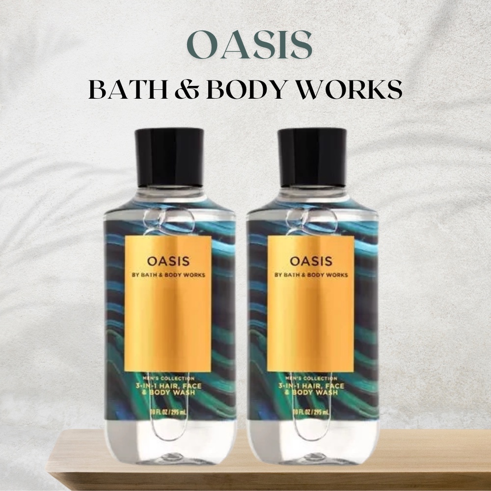 3in1 Sữa Tắm Gội Bath & Body Works Oasis  Cho Nam 295ml