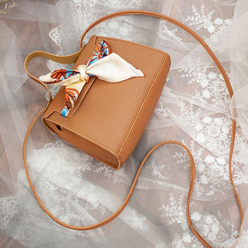 Túi Da PU Đeo Chéo Cho Nữ