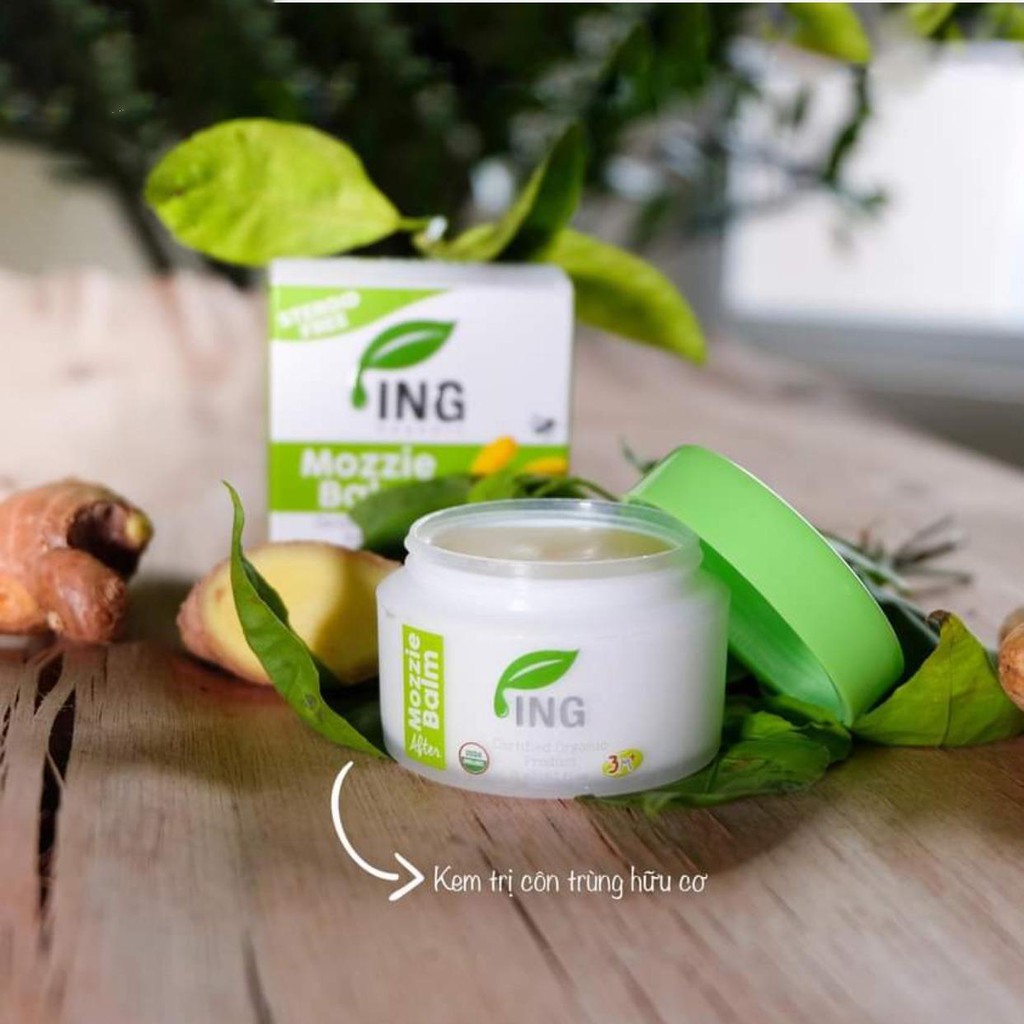 ING Organic After Balm - Kem Hữu Cơ Thoa Vết Muỗi Và Côn Trùng Đốt - Không Ngứa - Không Sưng Đỏ - Không Sẹo Thâm