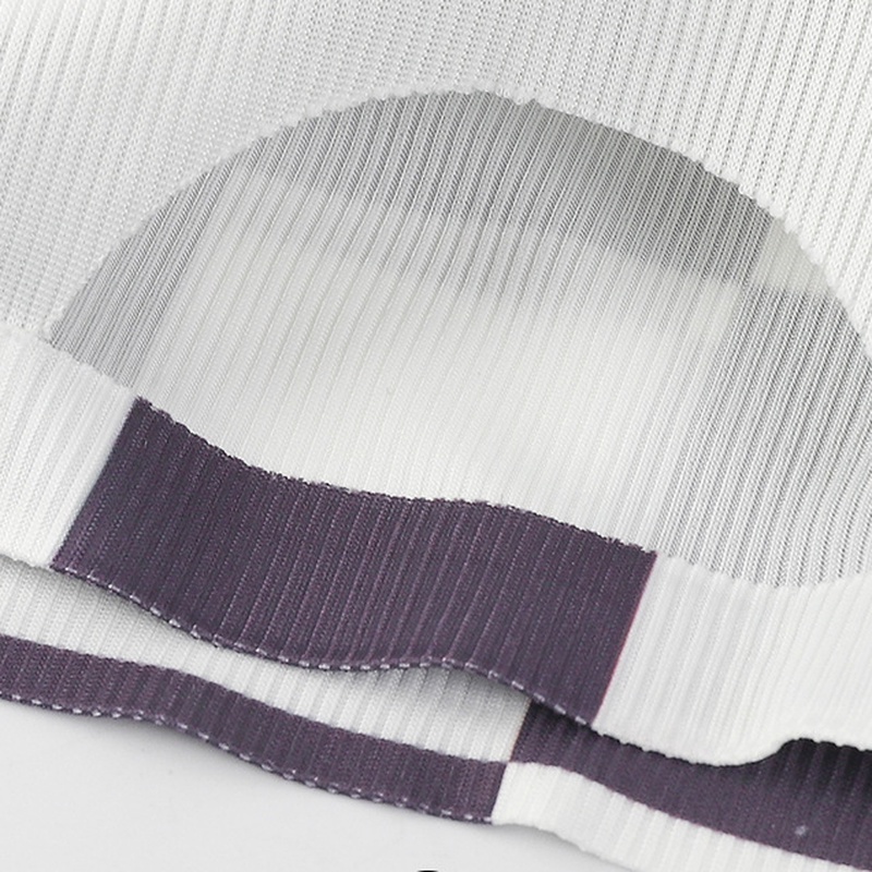 Áo Lót Croptop Kẻ Sọc Caro Có Đệm Lót Ngực Gợi Cảm Cho Nữ