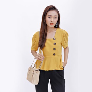 Áo Peplum Công Sở Thời Trang Eden - ASM044