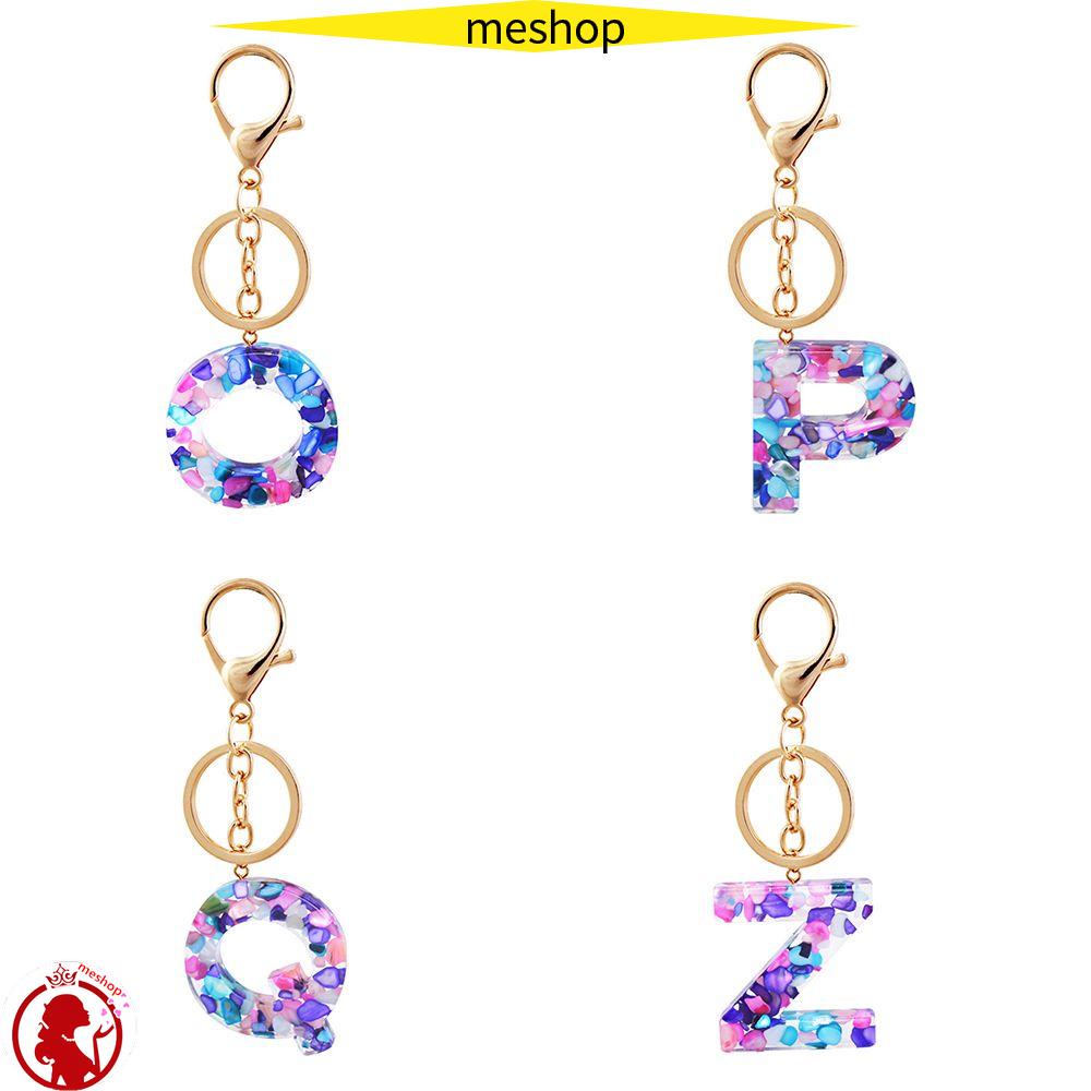 Móc Chìa Khóa 26 Chữ Cái Bằng Acrylic Độc Đáo