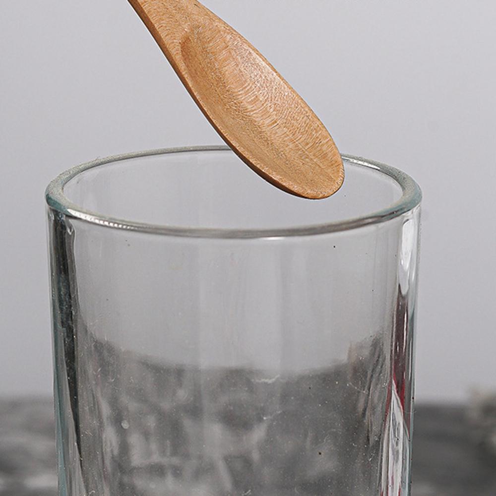 Muỗng Gỗ Khuấy Cà Phê Cán Dài