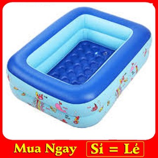 BỂ BƠI 2 TẦNG HÌNH CHỮ NHẬT 1M2 DÀNH CHO BÉ YÊU