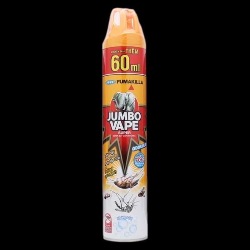Bình xịt muỗi không mùi Jumbo