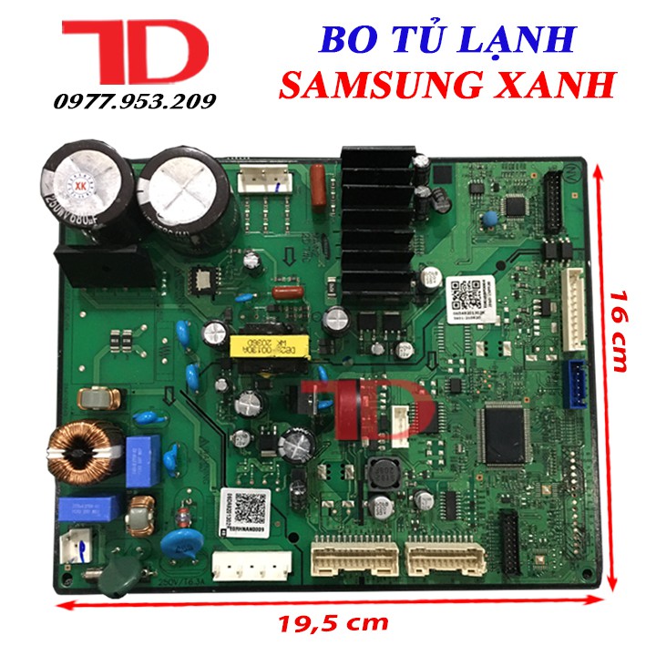 BO MẠCH TỦ LẠNH SAMSUNG XANH