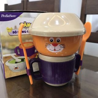 Bộ bát ăn dặm quà tặng từ pediasure