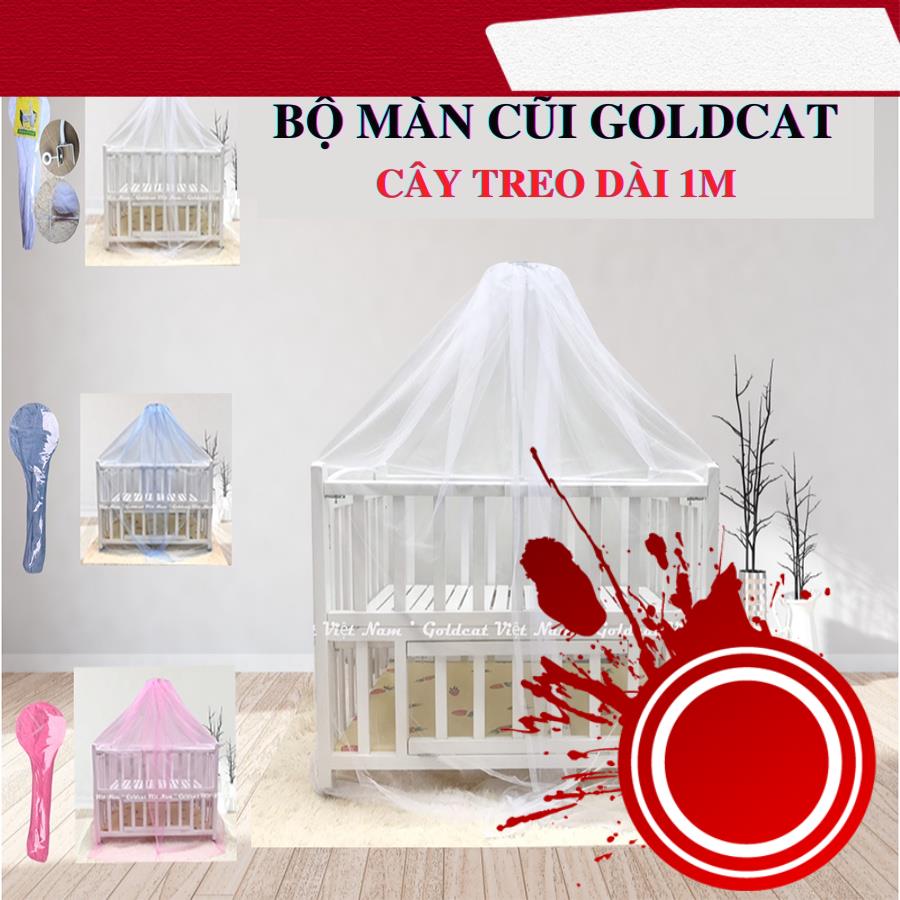 MÙNG CŨI CHO BÉ GOLDCAT - MÀN + CÂY TREO CAO 1M , BẢO VỆ BÉ YÊU KHI NGỦ VÀ CHƠI TRONG CŨI V