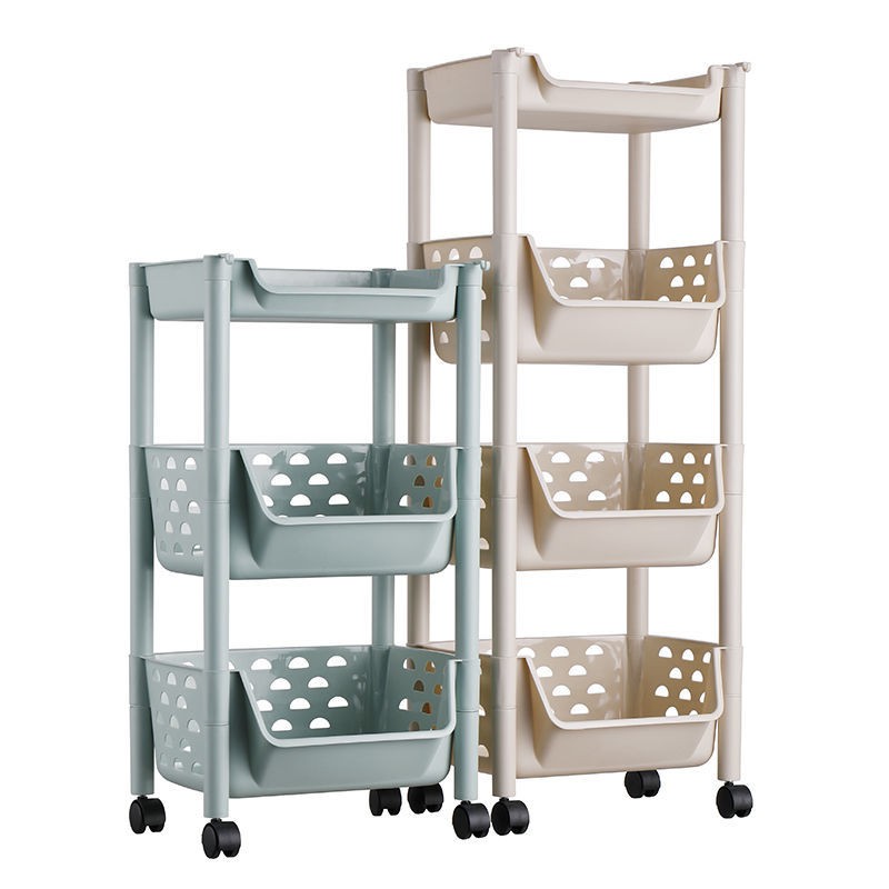 Đồ dùng nhà bếp & Phòng ăn﹉☼♧Kệ nhà bếp rau nhiều tầng từ sàn đến trần cho hàng gia dụng Rổ đựng ở kẽ vị Giá để | BigBuy360 - bigbuy360.vn
