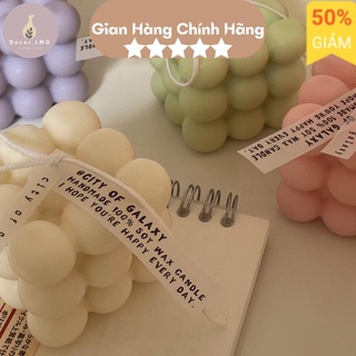 Nến thơm rubik decor trang trí phòng, Thư Giãn Cao Cấp Nhiều Mùi Hương,Thơm Phòng Ngủ, Giảm Stress
