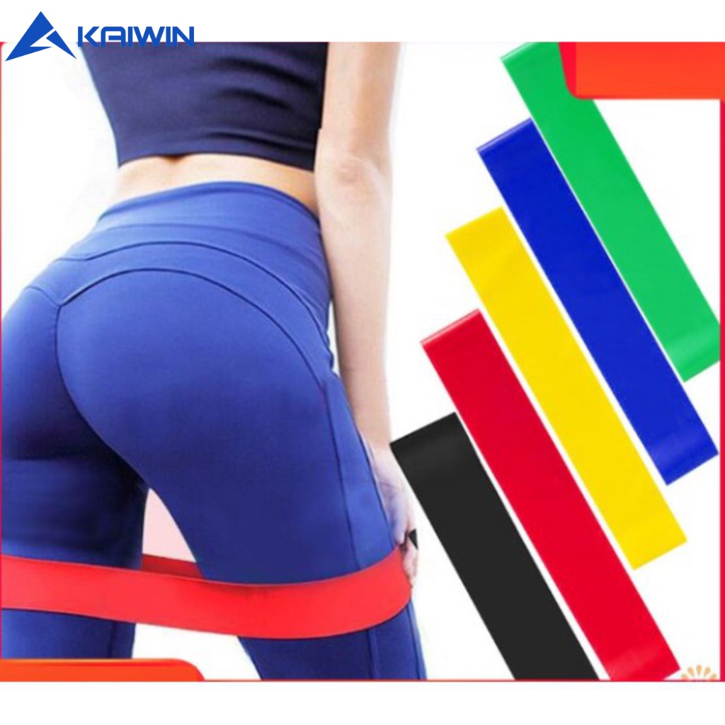 Dây Kháng Lực Tập Gym KAIWIN Chất Liệu Cao Su Non Latex Co Giãn Hỗ Trợ Săn Chắc Cơ Bắp, Đốt Cháy Mỡ Thừa