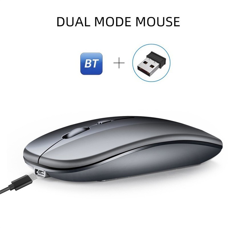 Chuột Không Dây 2.4G Bluetooth 5.0 1600DPI - HXSJ M90