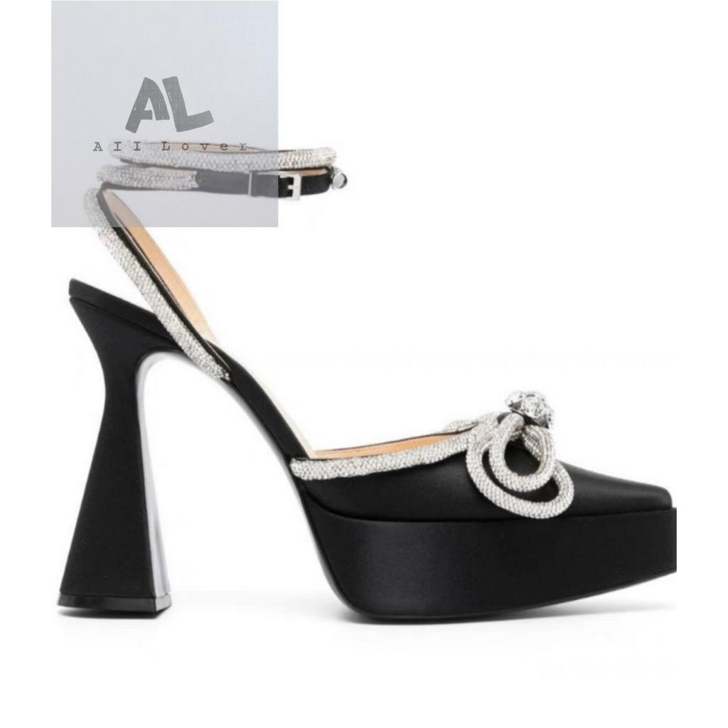 SANDAL CAO GÓT ALI LOVER -  SỤC NỮ BÍT MŨI NHỌN ĐÍNH NƠ ĐÁ PHONG CÁCH THỜI TRANG HIỆN ĐẠI AG230304