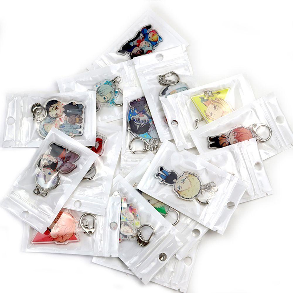 LANFY Móc Khóa Mặt Acrylic Hình Hoa Anh Đào Thời Trang SK8