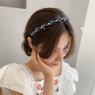 Cài tóc đính đá sang chảnh phong cách Hàn Quốc