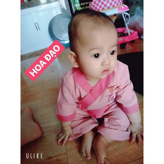 Set đồ lam đi chùa mẹ và bé