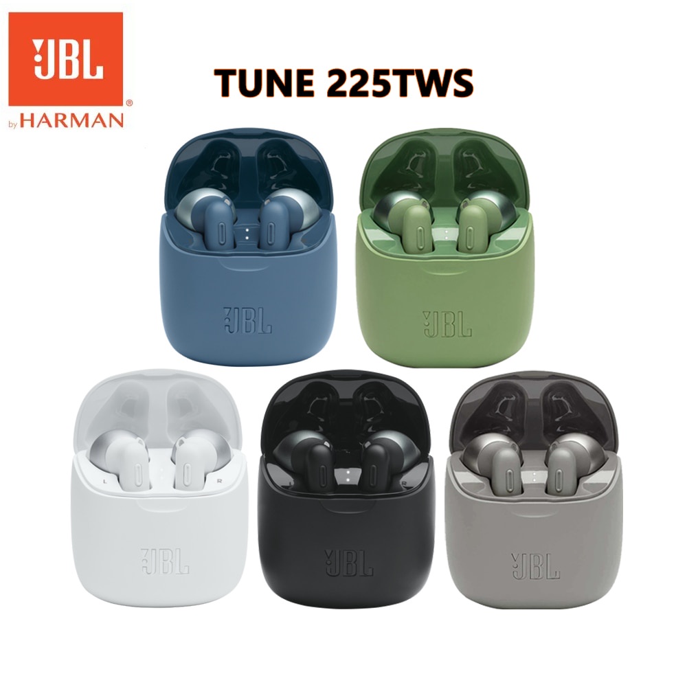 Tai nghe không dây Jbl Tune 225 TWS T225 Chống Thấm Nước Kèm Hộp Sạc Ốp