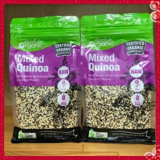 (HCM Hàng Chính Hãng Mới) Hạt Diêm Mạch Quinoa Mix Absolute Organic, Úc, 400gram