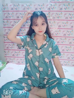 PIJAMA QUẦN DÀI ÁO CỘC L1
