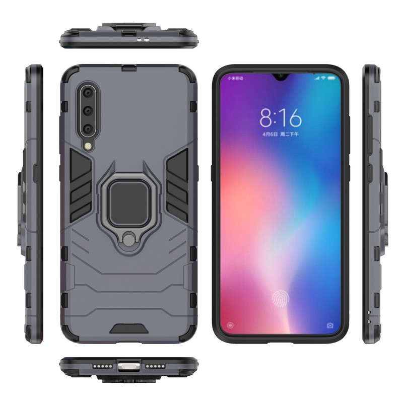 Xiaomi Mi 9 Mi9 - Ốp lưng chống sốc Iron Man Iring - Bo viền 1.2mm - Bo viền Camera máy