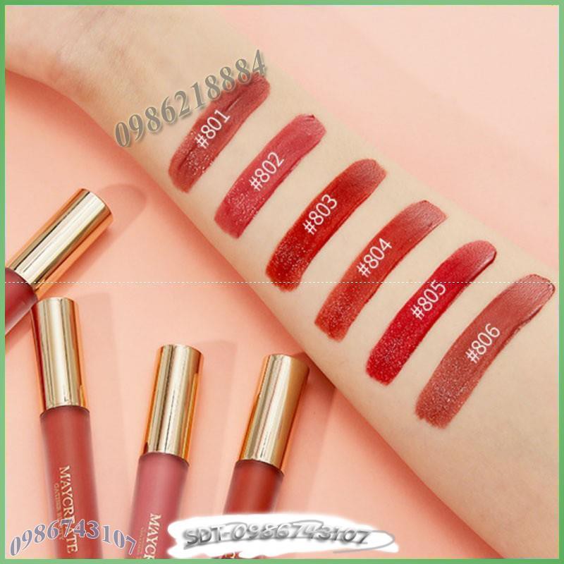 Son kem lì Maycreate Lip Gloss ALG19 | Thế Giới Skin Care