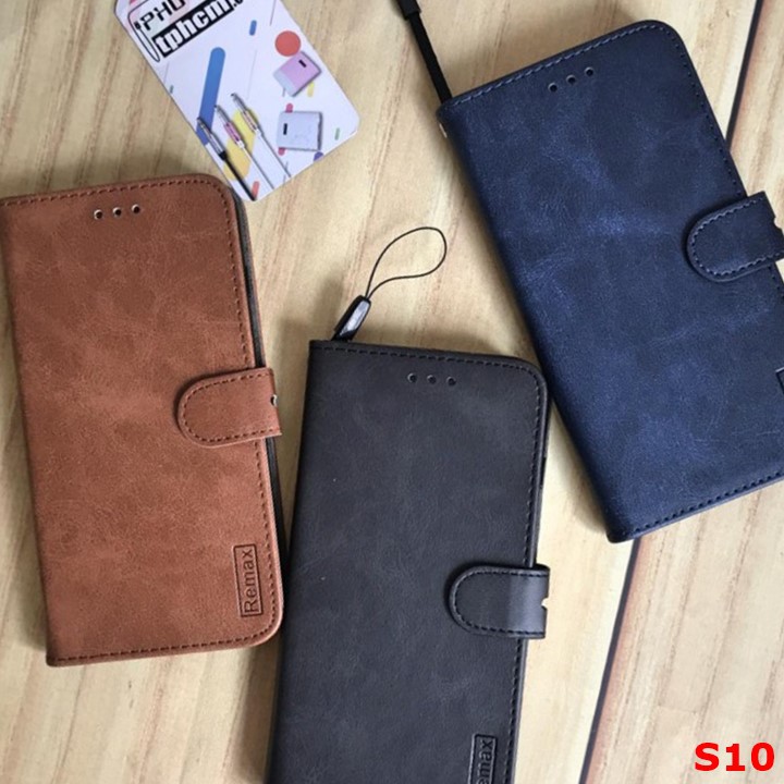 Bao da Samsung S10 thương hiệu Remax