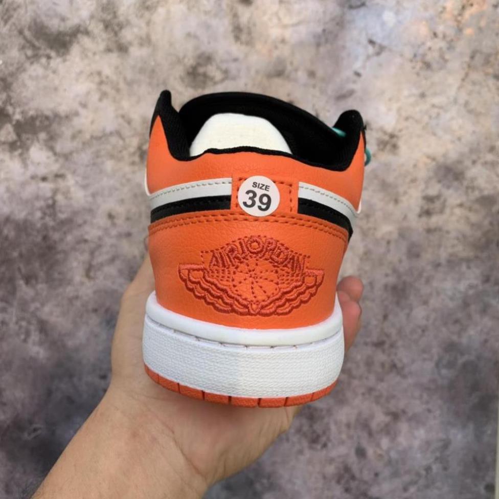 Giày JD1 low Jordan 1 cam thấp thể thao sneaker Hot trend nam nữ