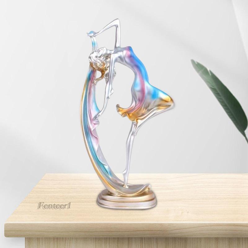 Mô Hình Tượng Cô Gái Nhảy Múa 1 [Fenteer] Trang Trí Nhà Ở / Văn Phòng