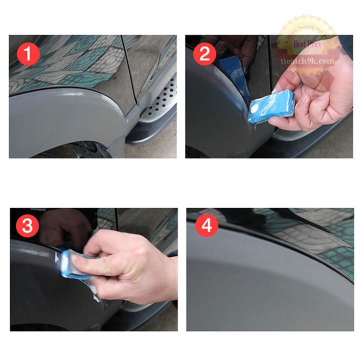 Kem sáp đánh bóng xước dăm ô tô Mc.PP – Wax sơn xe hơi để xóa vết trầy xước