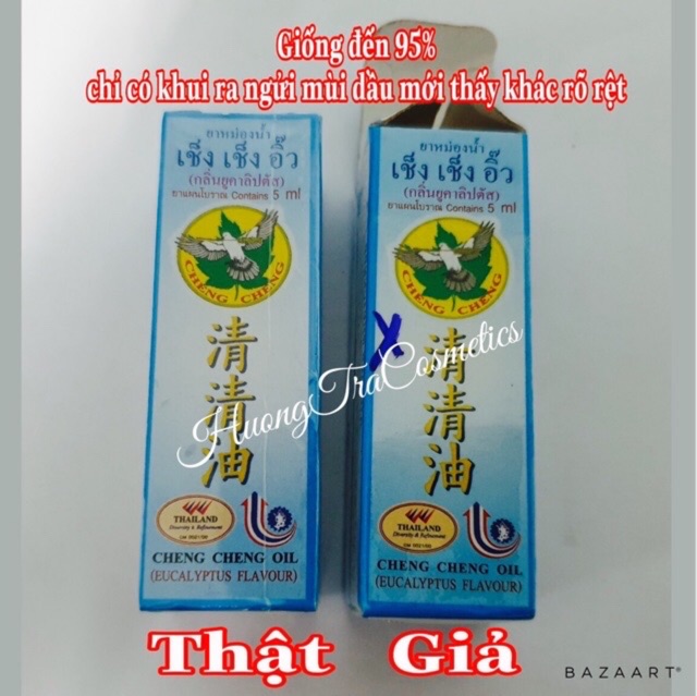 Dầu gió lăn bạc hà giảm nhức đầu Cheng Cheng OiL 5ml