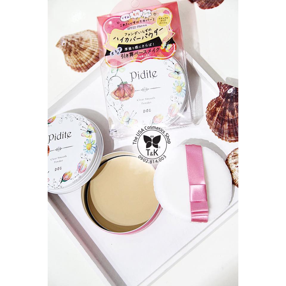Phấn phủ Pidite Clear Smooth Powder SPF 22 PA+++