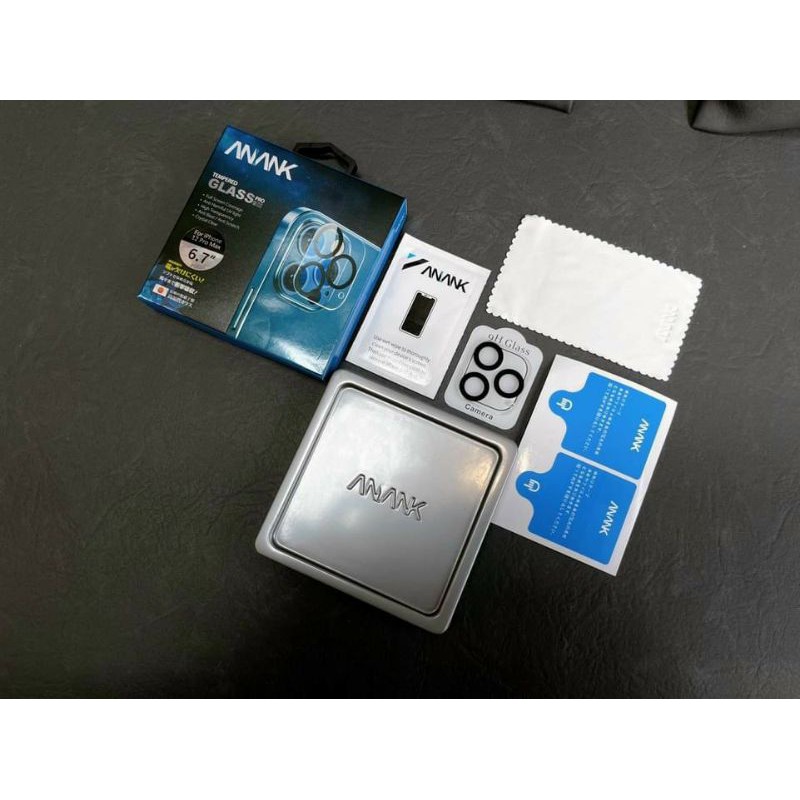 Kính cường lực cụm Camera Anank cho iPhone 12, 12 Pro, 12 Pro Max bảo vệ cụm camera siêu tốt ( Chính hãng )