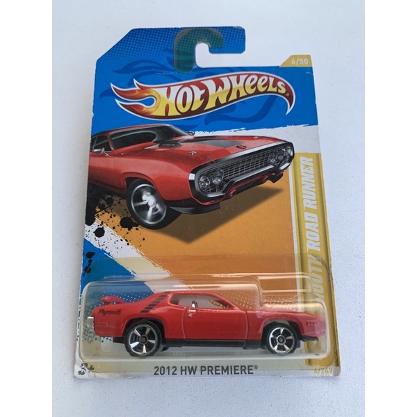 Xe Hot Wheels ‘71 Plymouth Road Runner (First Edition)