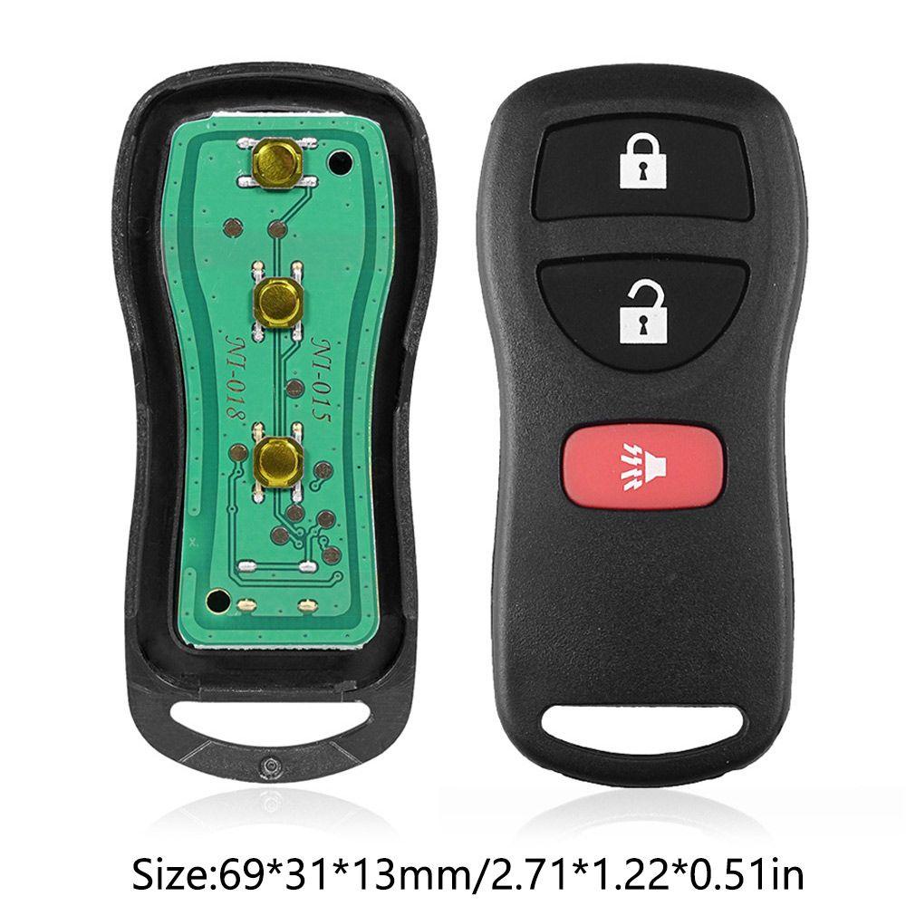 MYRONGVN Chìa Khóa Điều Khiển Từ Xa 4 Nút 3 Nút Cho NISSAN ALTIMA