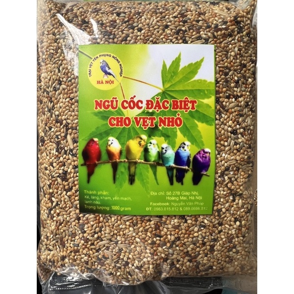1kg Hạt trộn cho vẹt nhỏ
