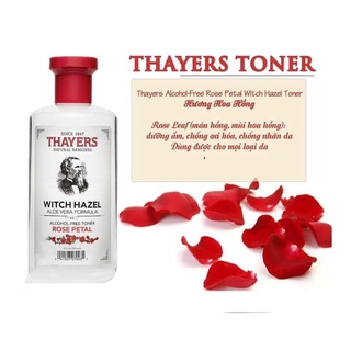 Nước hoa hồng không cồn Thayers
