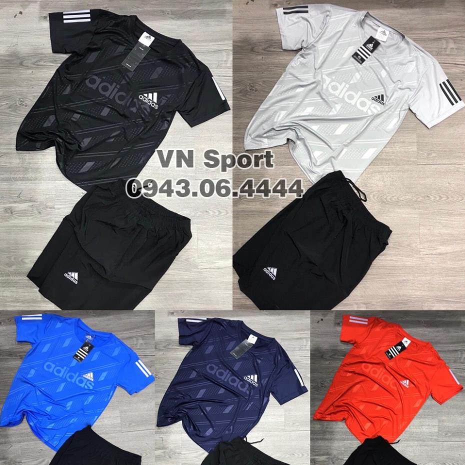 Bộ Thể Thao Nam Vân Nổi 3D 2021, Bộ Quần Áo Thể Thao Nam Adidas xịn * ་