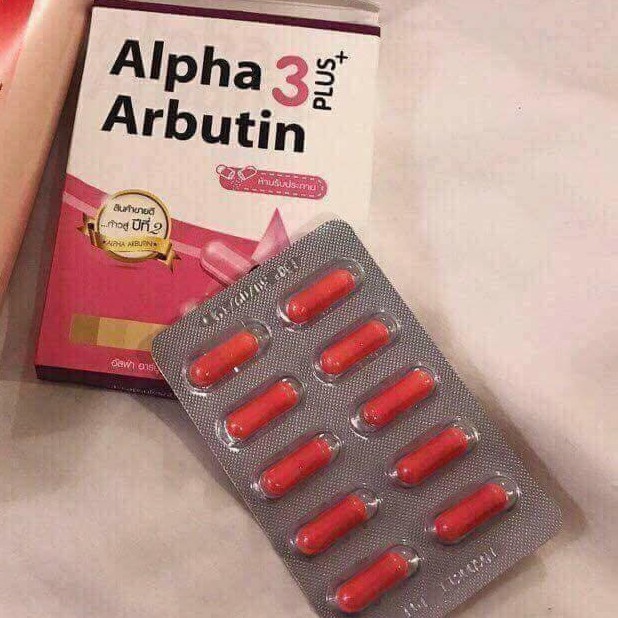 Viên Bột Kích Trắng Da Alpha Arbutin