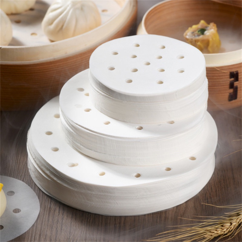 Set 100 Tờ Giấy Lót Bánh Mì Hấp Chống Dính