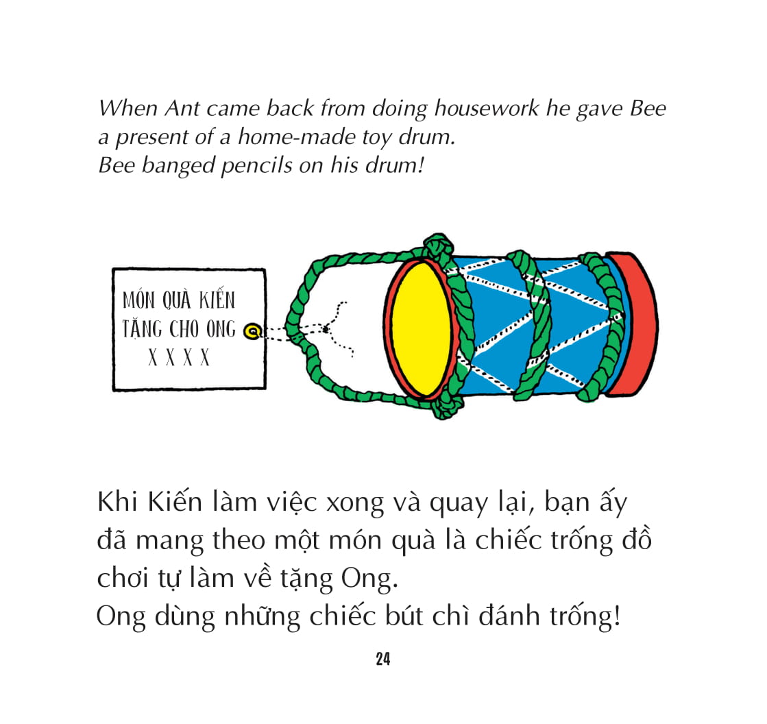 Sách Ong Và Kiến 12 - Ant And Bee And The Doctor - Ong Và Kiến Cùng Bác Sĩ - Học Đếm Các Ngày Trong Tháng Và Không Sợ Ốm