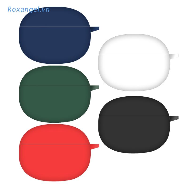 Vỏ Bảo Vệ Hộp Sạc Tai Nghe realme Buds air 3 Bằng Silicon Mềm Màu Trơn