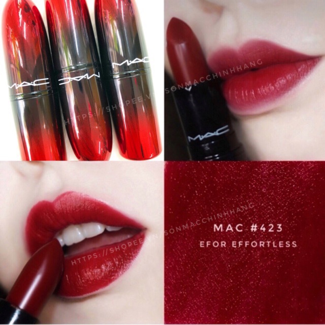 [Bill MAC Cosmetics USA] Son thỏi lì MAC Love Me Lipstick