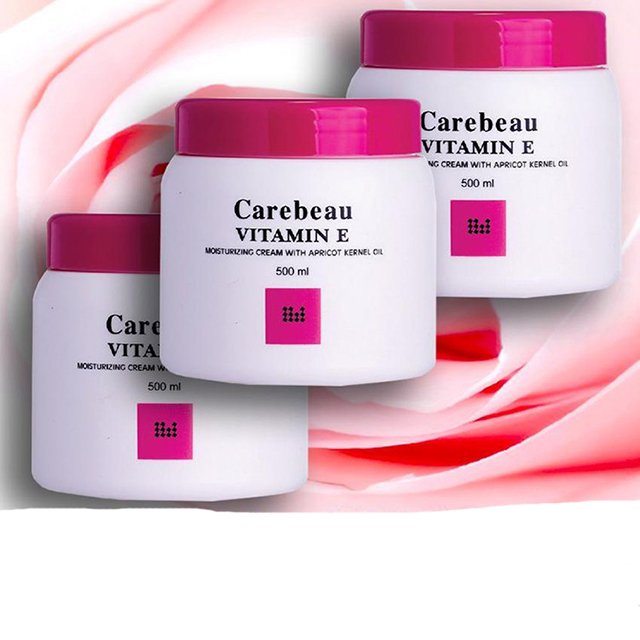 Kem Dưỡng Trắng Da Thái Lan Vitamin E Carebeau 500ml