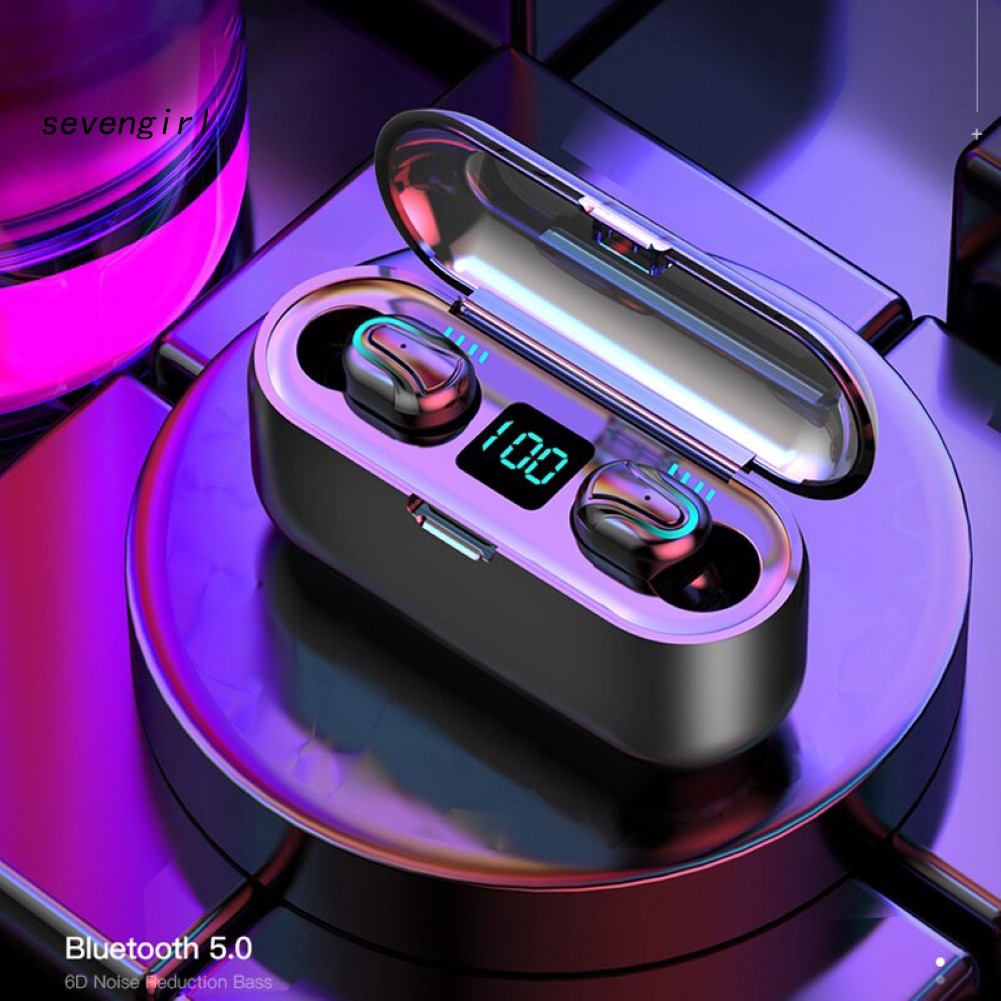 Tai Nghe Nhét Tai Không Dây Q32-1 Tws Kết Nối Bluetooth 5.0 Kèm Hộp Sạc