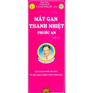 Mẫu mới _ Mát gan thanh nhiệt Phước An hỗ trợ tăng cường chức năng gan